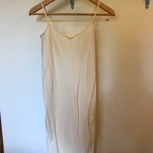 Free People stretchy slip, knee length